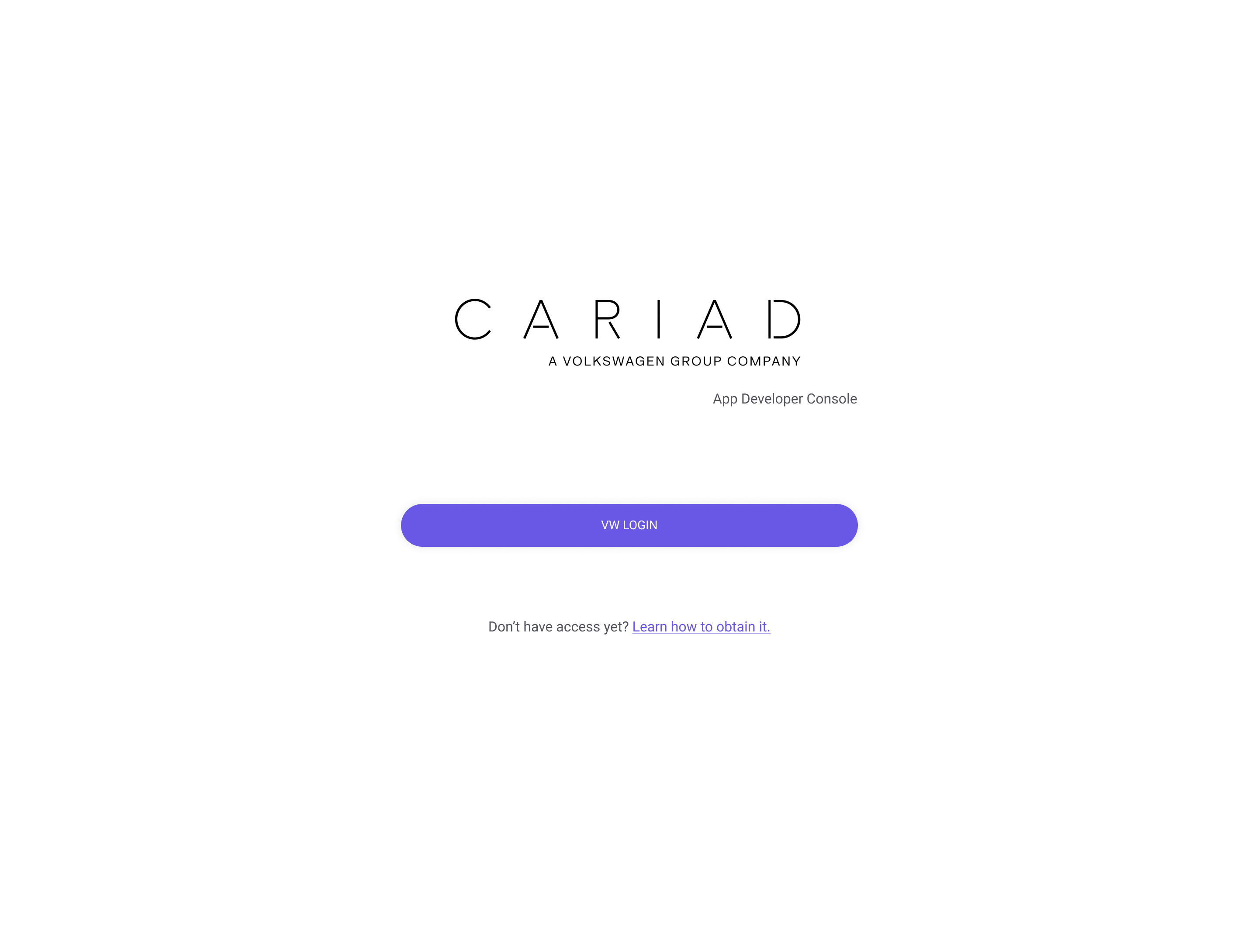 OEM Admin Portal login screen with SSO entry and loading state